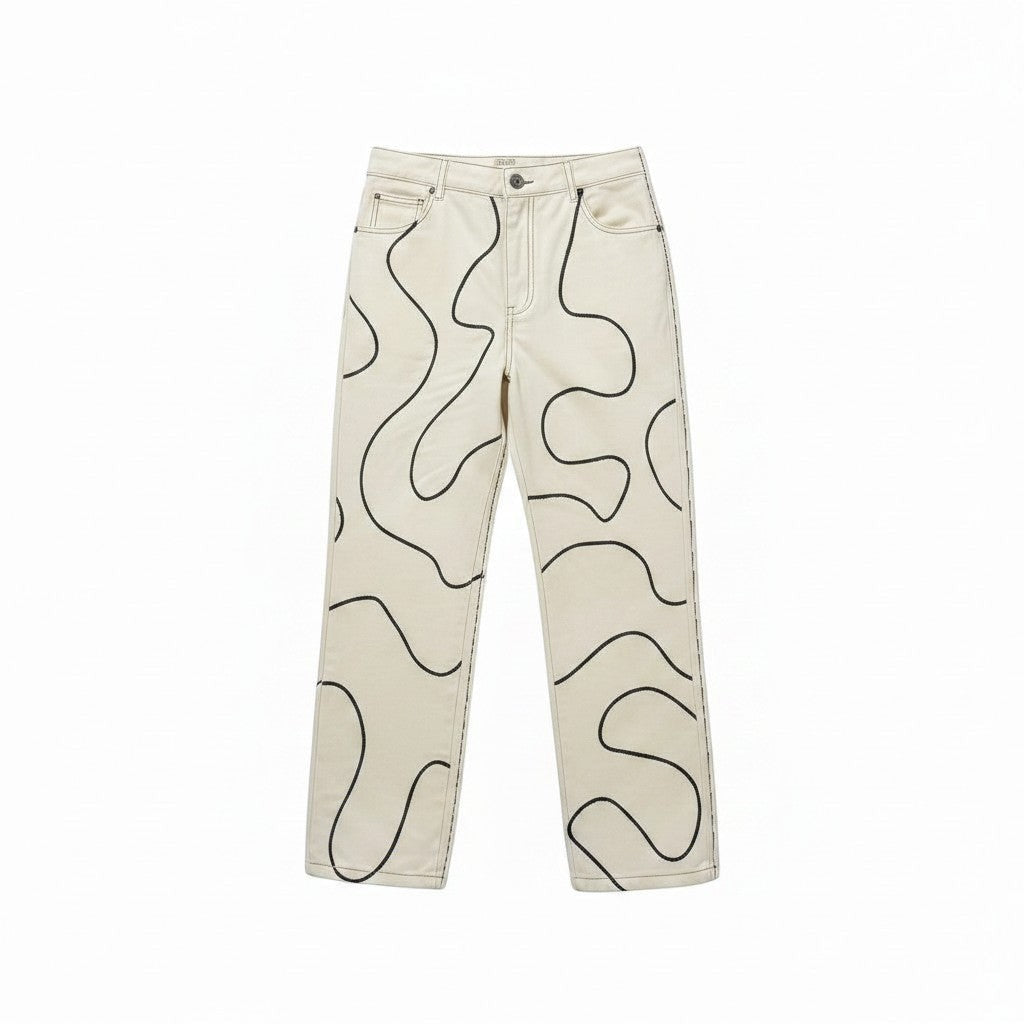 Pantalón con Cordón de algodón Cosido AMAZONAS