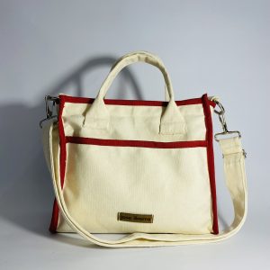 Bolso Edna Mediano Blanco