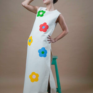 Vestido Abierto Lados