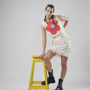 Blusa Corta sin Mangas
