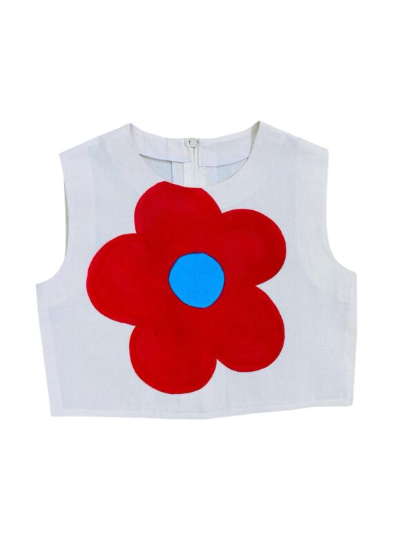 Blusa Corta sin Mangas - Image 3